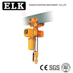Grua Chain elétrica da construção com trole